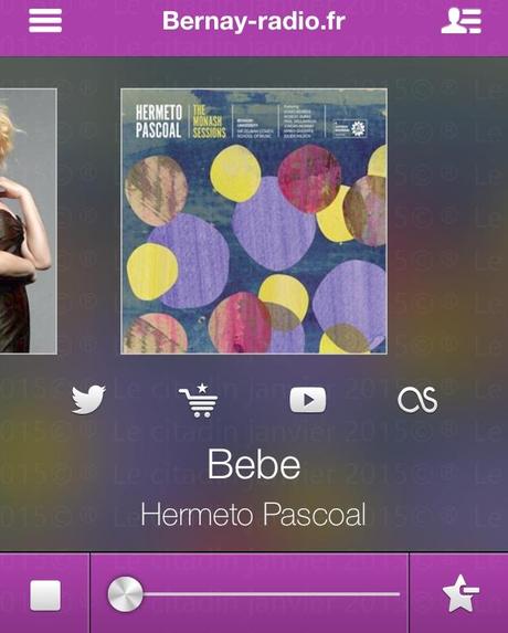 Evolution de notre Player pour portable « Nobex radio »…