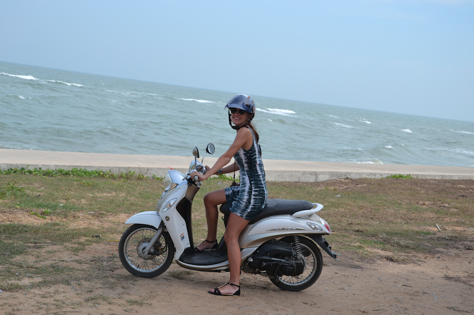 La thailande en scooter