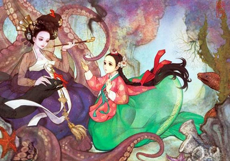 Imaginez si Disney était asiatique (Illustrations)