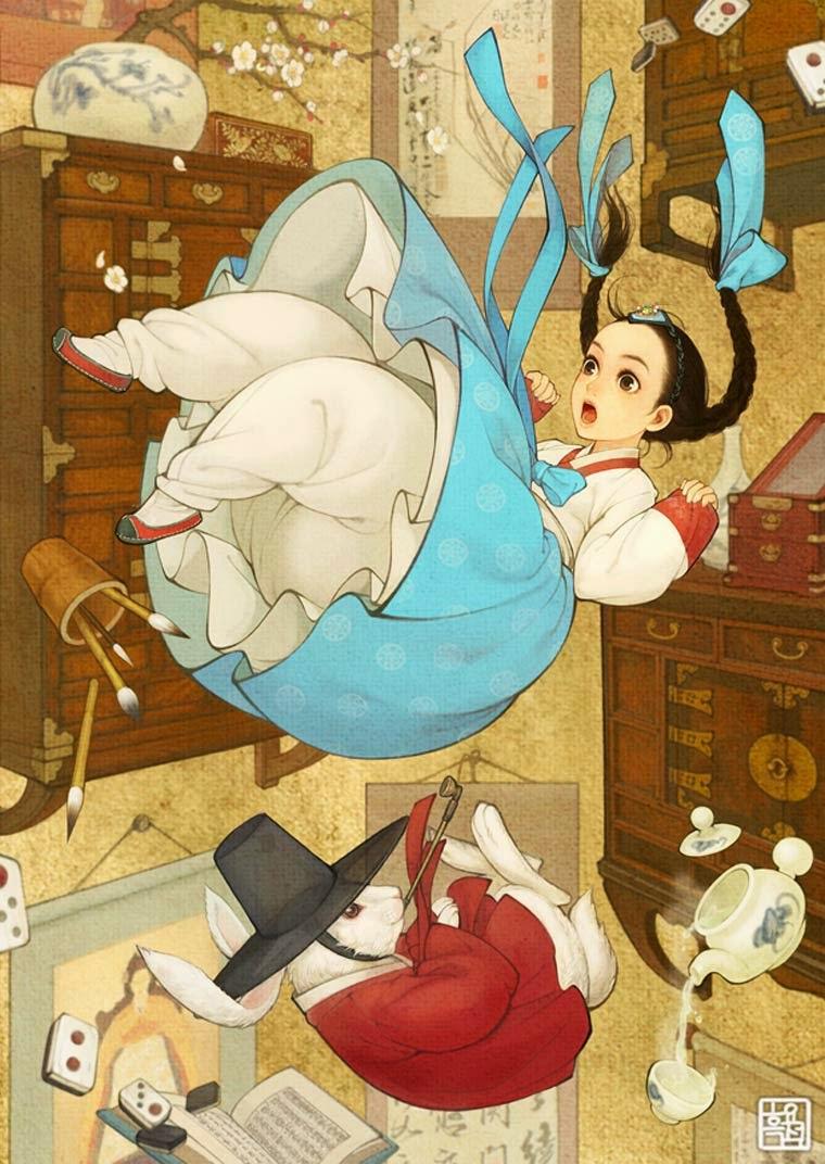 Imaginez si Disney était asiatique (Illustrations)