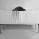 DESIGN : Waving Wooden Cabinet