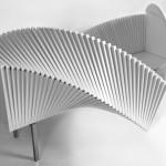 DESIGN : Waving Wooden Cabinet