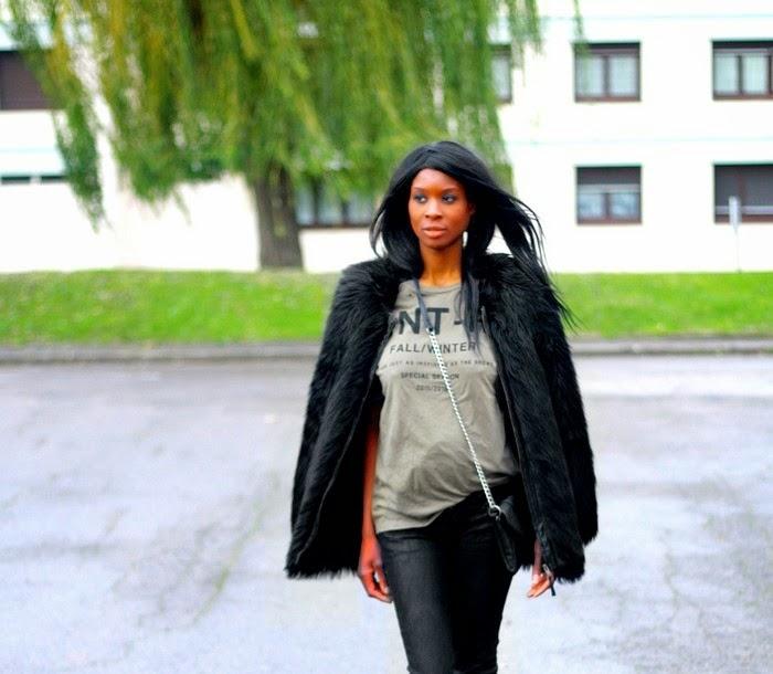 Franges et fausse fourrure