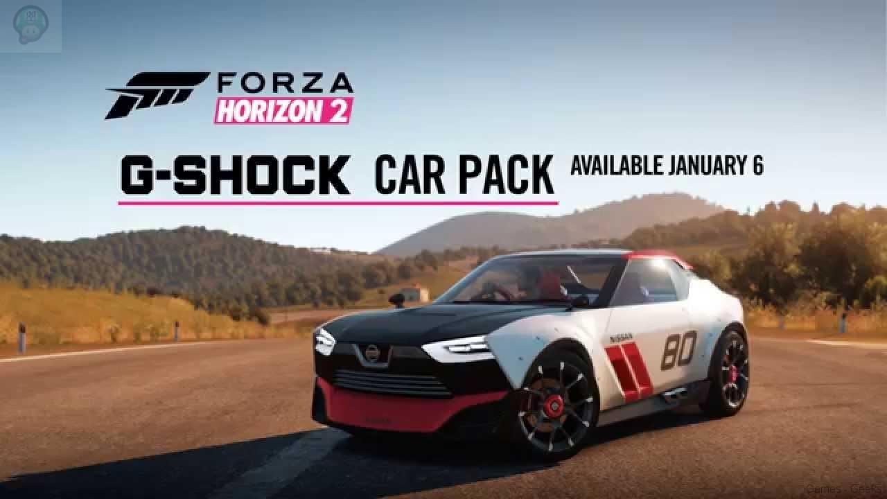 Forza Horizon 2 : le G-Shock Car Pack