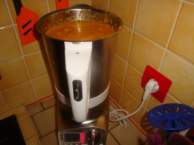 Soupe  & go  moulinette    légume carotte poireaux pomme de terre  navet