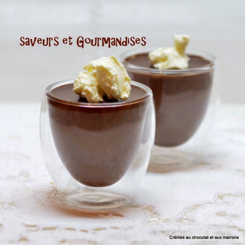 Pots  de Chocolat aux Marrons de Nigella. Chestnut Chocolate Pots.