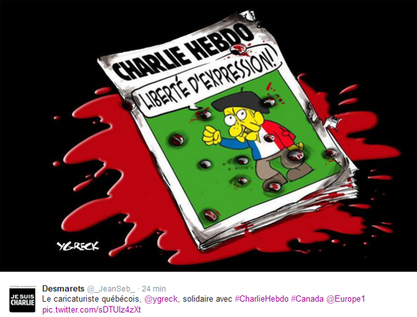 Tres cher Charlie Hebdo