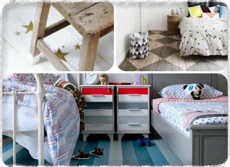 Des motifs sur mon parquet !