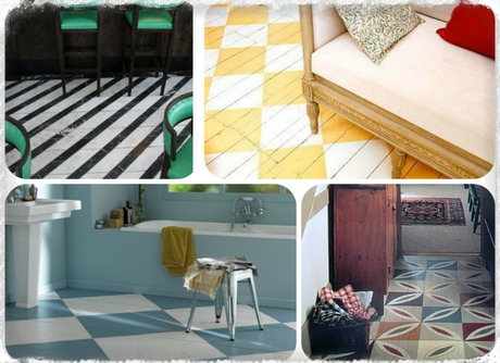 Des motifs sur mon parquet !