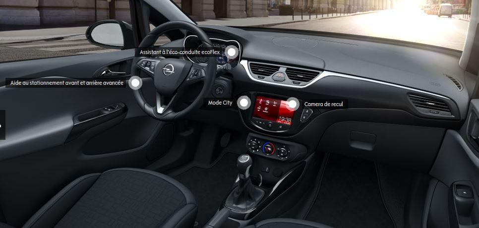 Opel Corsa intérieur
