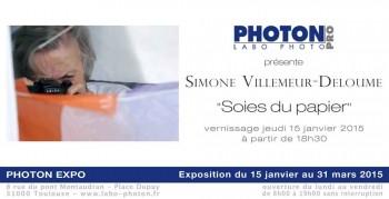 Exposition « Soie de papier » Simone Villemeur Deloume | Galerie Photon Toulouse