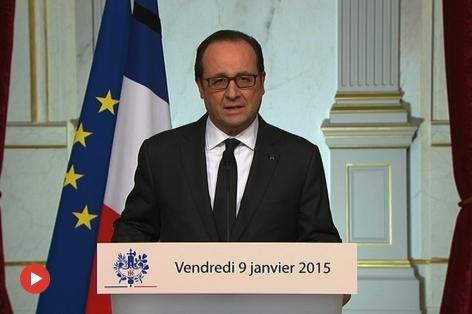 Intervention de François HOLLANDE Adresse à la Nation à la suite des événements des 7 et 8 janvier 2015