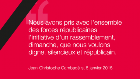 « Nous sommes Charlie : Défendons les valeurs de la République ! »