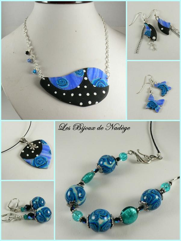 collection rose bleue