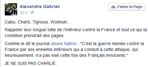 Visages de cette anti-France qui crache sur Charlie #jesuischarlie