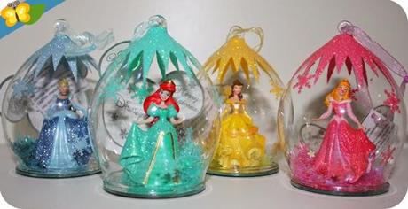 Nos boules de Noël princesses Disney