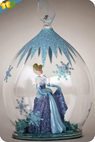 Boules de Noël princesses Disney : Cendrillon
