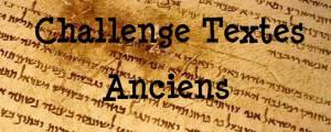 challenge textes anciens