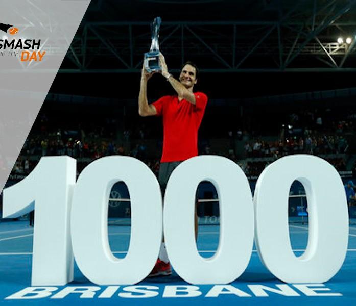 Federer frappe dans le 1000