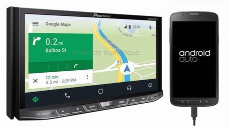 CES 2015 : Pioneer lance 3 nouveaux autoradios sous Android