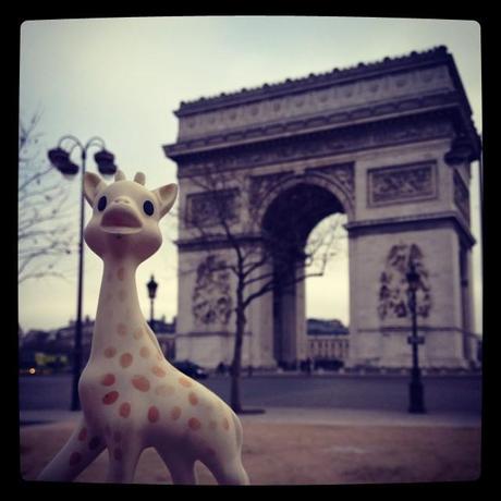 Sophie visite Paris (6 janvier) 
