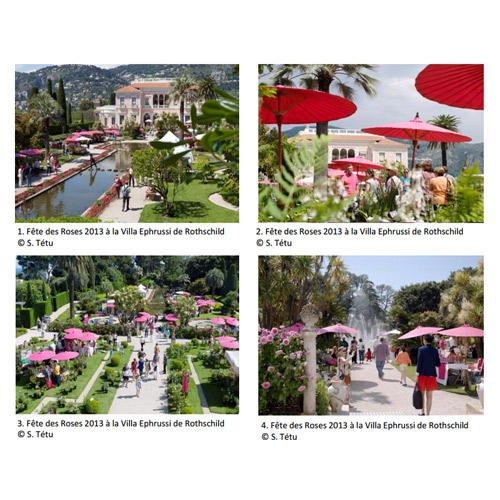 VILLA ET JARDINS EPHRUSSI DE ROTHSCHILD : Découvrez la 6ème édition de la « Fête des Roses & des Plantes » à Saint-Jean-Cap-Ferrat, sur la Côte d’Azur les 2 et 3 mai 2015