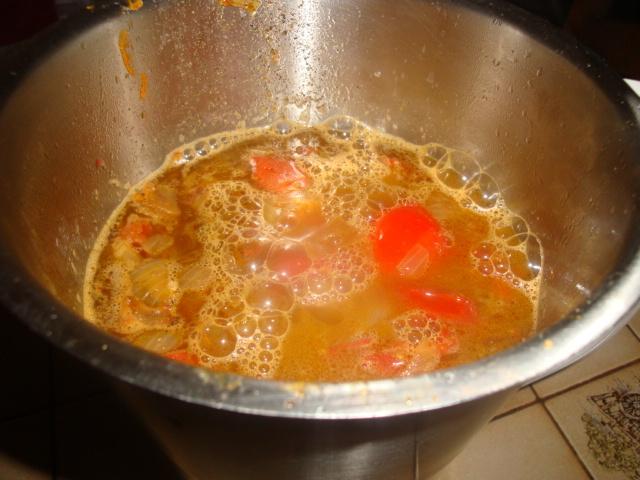 Soupe tomates oignons  gruére  soup &  co