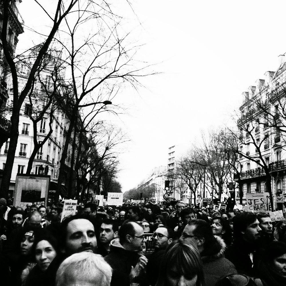 Sur les pavés, des millions à marcher pour la Liberté...