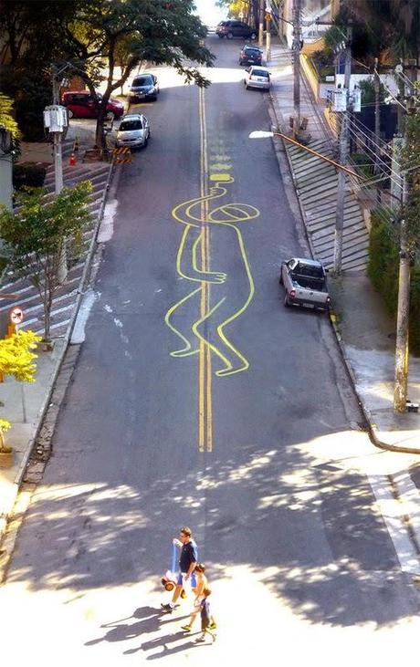 Le bestiaire routier de Sao Paulo, par Tec - Street Art