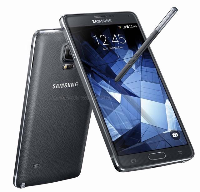 Test du smartphone Samsung Galaxy Note 4 SM-N910F