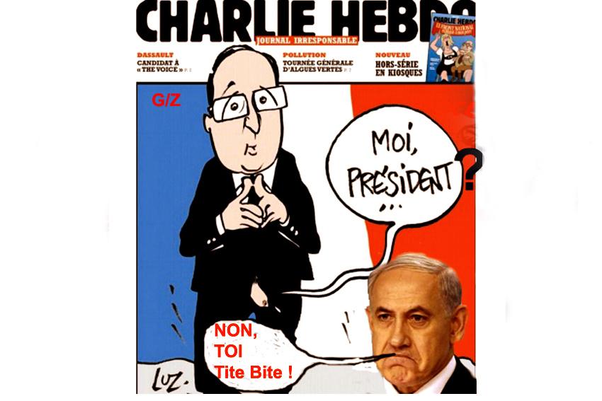 La Répoublique Bicéphale : l’Flamby et l’Netanyahu