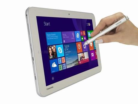 CES 2015 : Toshiba dévoile les tablettes Encore 2 Write sous Windows 8.1