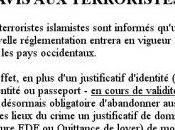 Avis terroristes