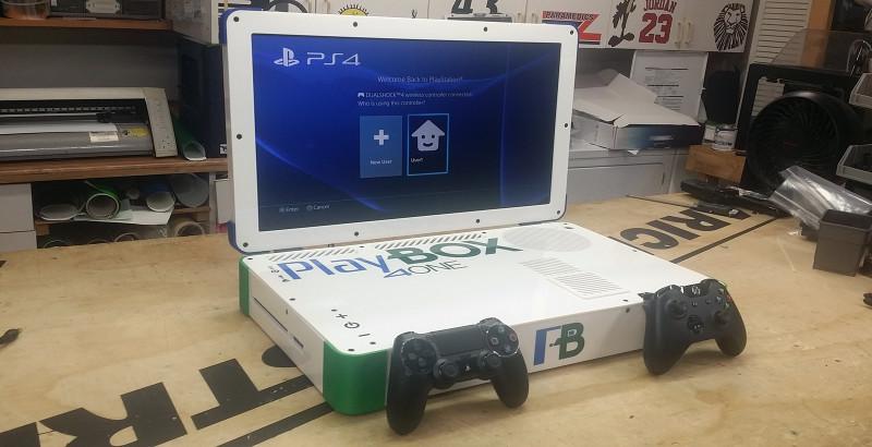 Le PlayBox, un portable combinant une PS4 et une Xbox One