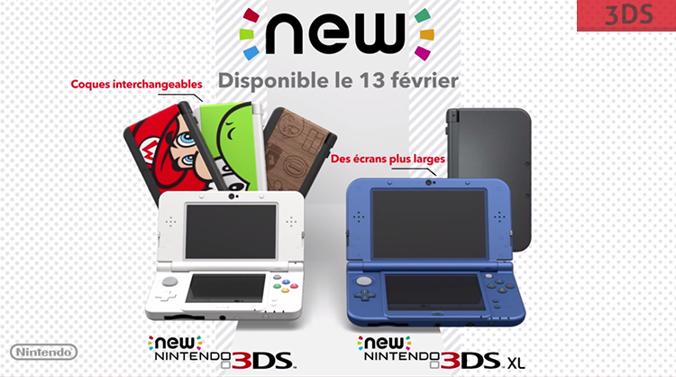 New Nintendo 3DS : le 13 Février en France !