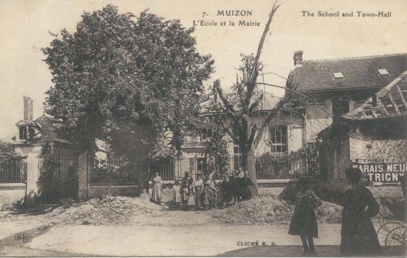Muizon, sur la route de Soissons
