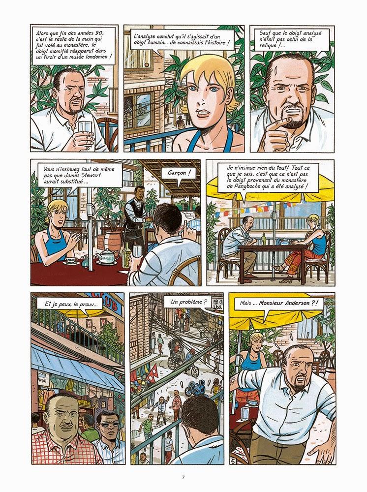 La main de pangboche tome 1 d'André Taymans