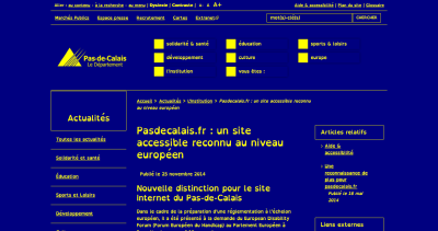 Version dyslexique du site pasdecalais.fr