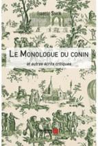 Les monologues de Conin et autre écrits critique