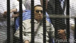 Egypte : Annulation de la condamnation de Hosni Moubarak