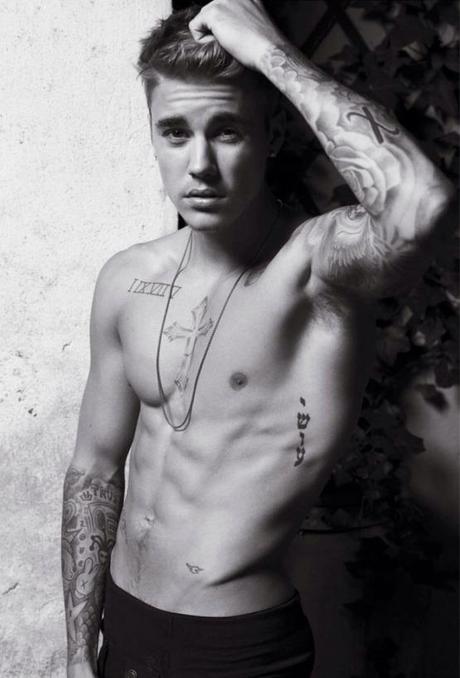 Justin Bieber by Karl Lagerferld