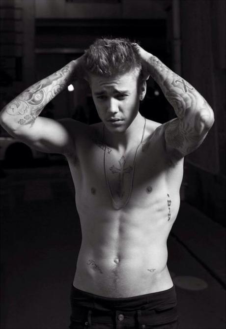 Justin Bieber by Karl Lagerferld