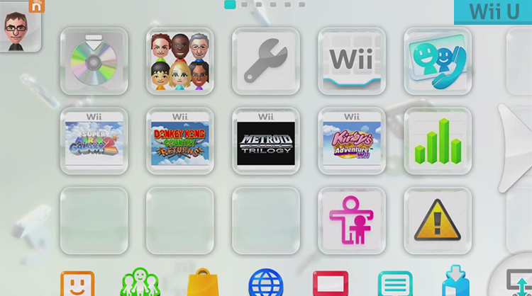 Les jeux Wii en téléchargement sur Wii U.