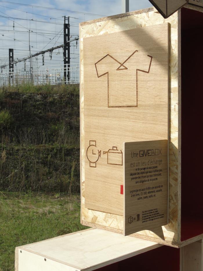 Projet étudiant : Givebox Lyon un design engagé