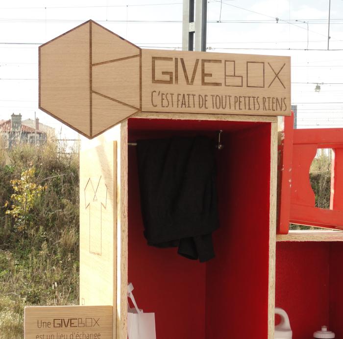 Projet étudiant : Givebox Lyon un design engagé