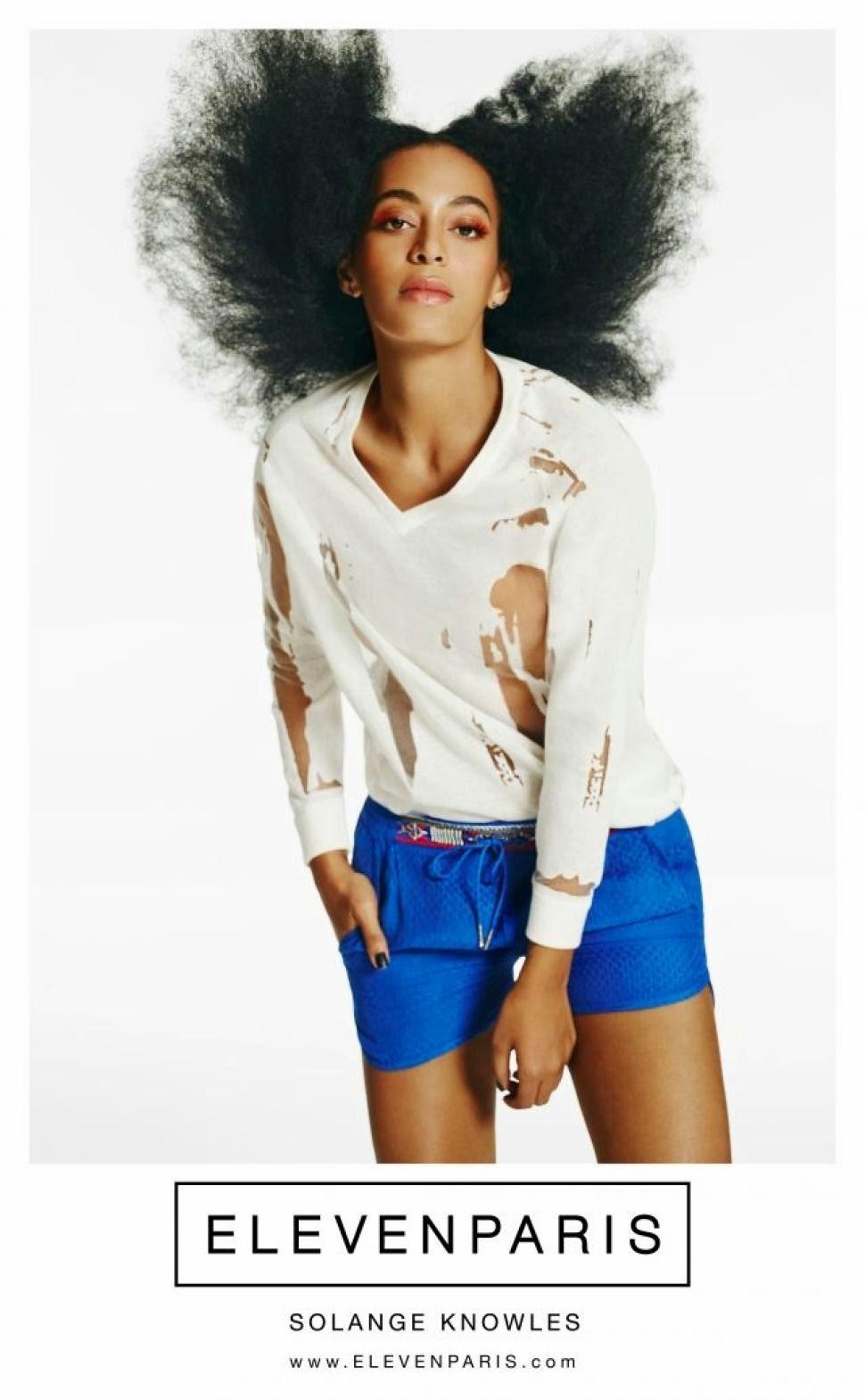 Solange Knowles pour Eleven Paris...