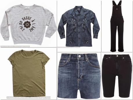 La collection d'Alexa Chung pour AG Jeans...