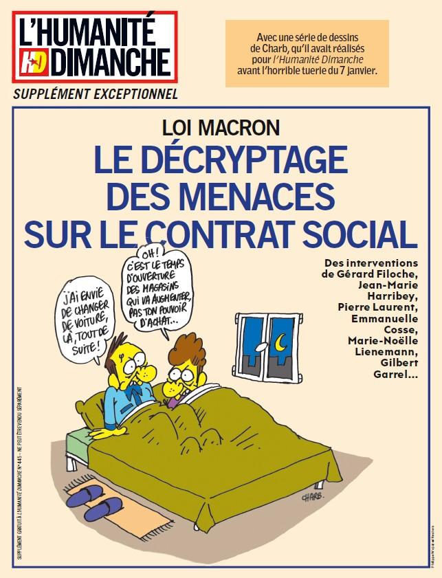 Loi Macron : le décryptage des menaces sur le contrat social