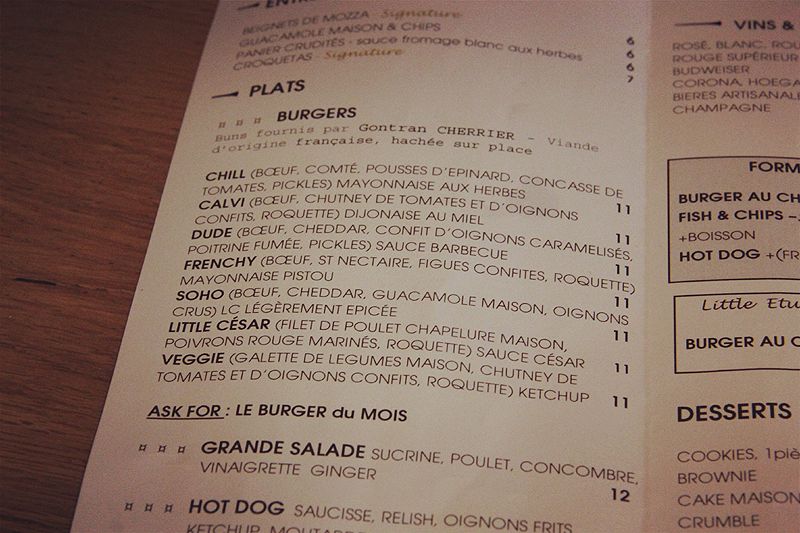Little Cantine Burgers - #Paris