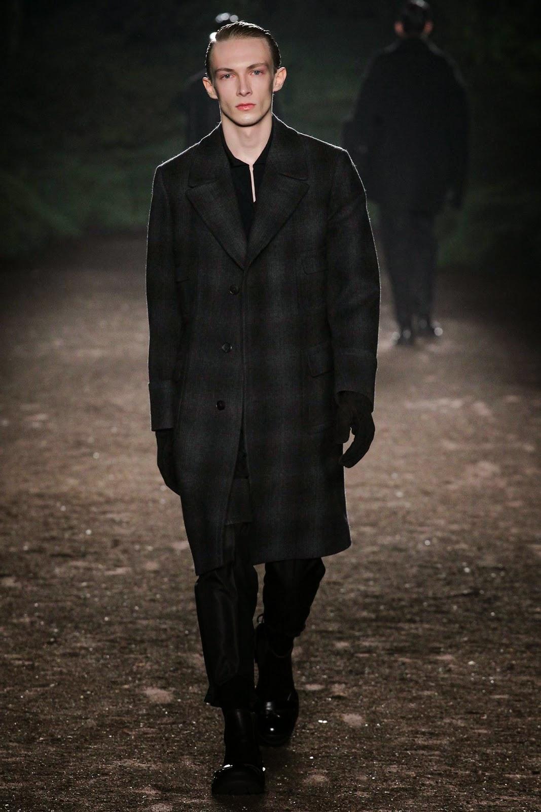 Let's tweed again au défilé Ermenegildo Zegna hiver 2015...